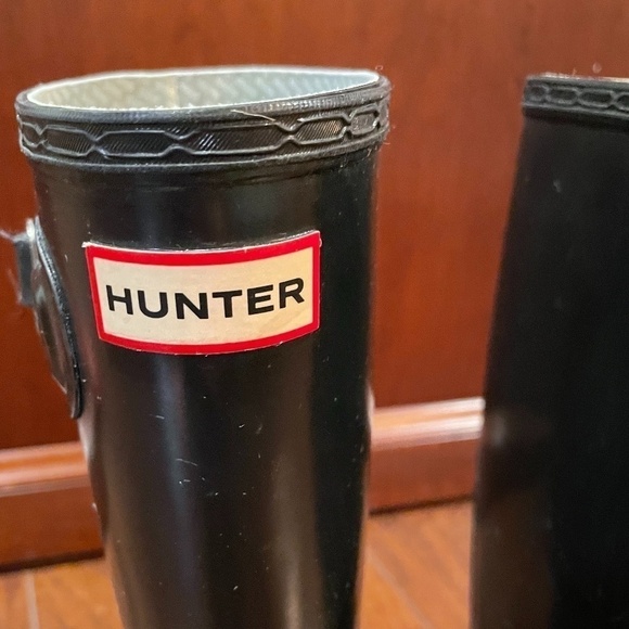 Hunter Original Kids Gloss Rain Boots - Picture 3 of 10